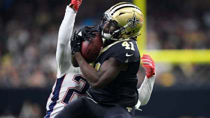 New Orleans Saints running back Alvin Kamara (41). Credit: neworleanssaints.com